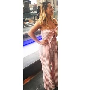 Bardot women’s summer linen jump suit